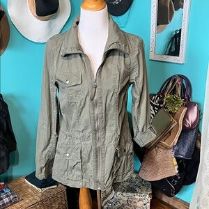 Ashley By 26 International Olive Utility Jacket